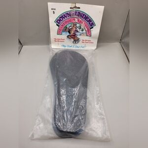 Vintage Down Unders Topless Sandals Mens Size 9 NOS Adhesive Beach Shoes